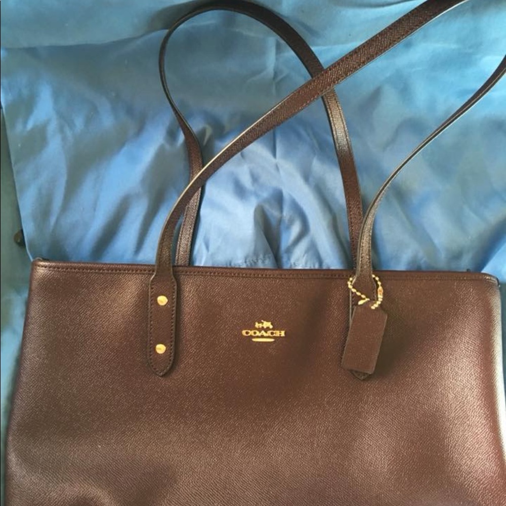 Authentic coach tote